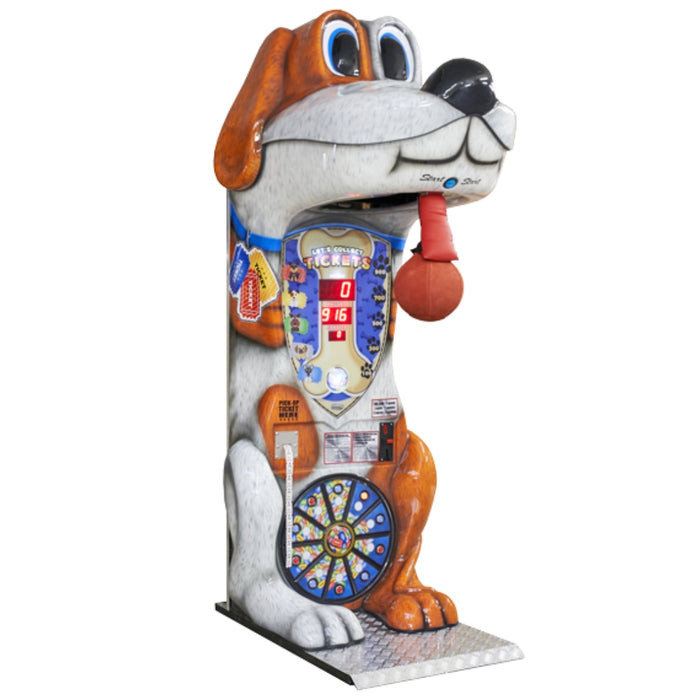 Machine à coup de poing pour enfants Boxer Dog Ticket de la marque Kalkomat.