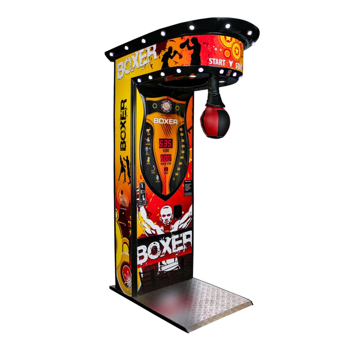 Machine à coup de poing forain Boxer Easy Led noir de la marque Progames.