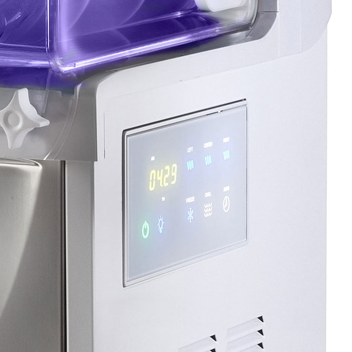 Machine à granita IPRO 3 mécanique ou électronique avec éclairage LED - 3x11L