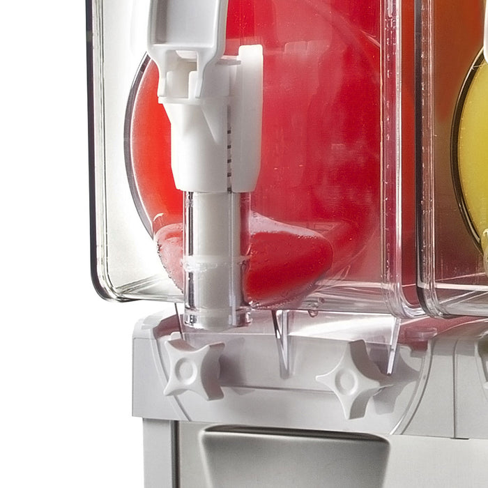 Machine à granita IPRO 3 mécanique ou électronique avec éclairage LED - 3x11L