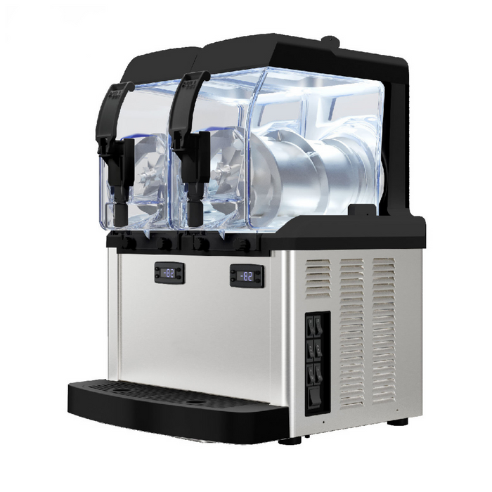 Machine à sorbets et crème glacée SP 2 avec éclairage LED - 2x5L - 775w