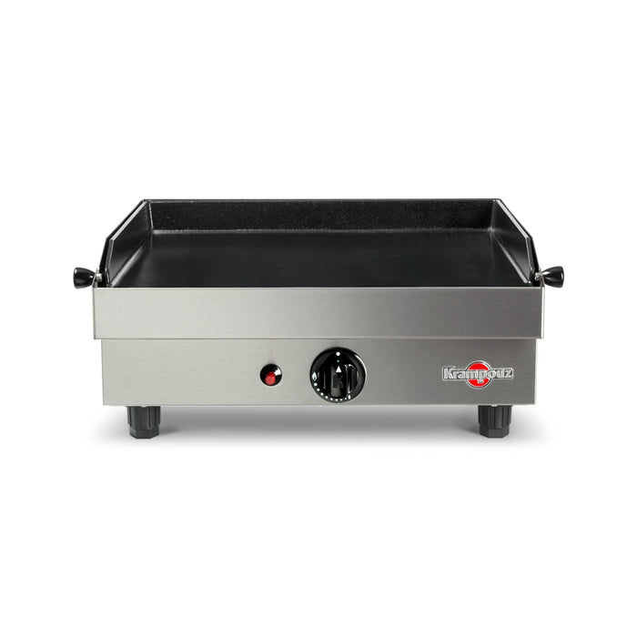 Plancha gaz en fonte émaillée petit modèle - surface de cuisson 48 x 41 - 3000w
