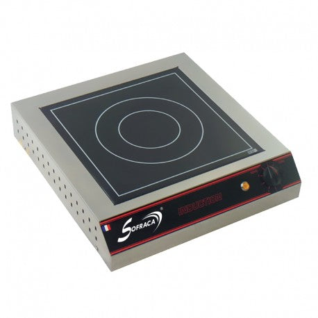 Plaque à induction - diamètre 300 mm - 1 feu - 3600w