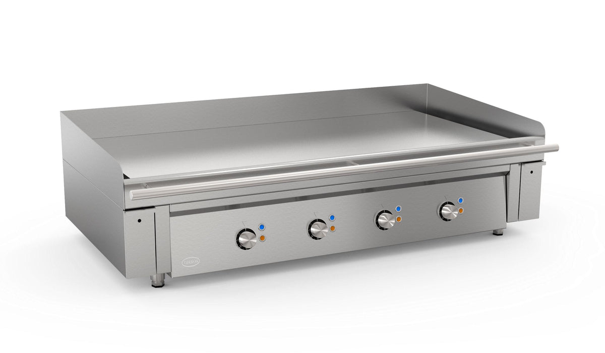 Plaque au chrome électrique 4 zones M1300E - 1300x695x380 - 20 kW