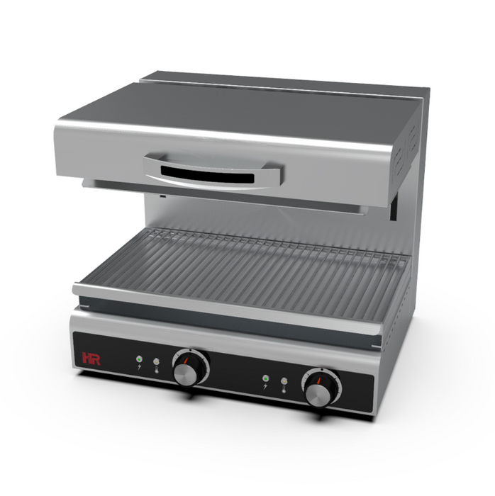 Salamandre électrique à plafond mobile - 600x479x514 mm - 4000/4200w