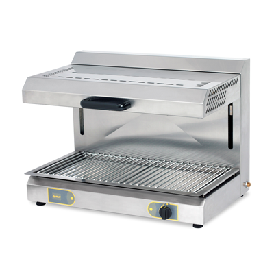 Salamandre à gaz SGM 600 à toit mobile - 2 zones de cuisson - 600x640x590 mm - 5000w