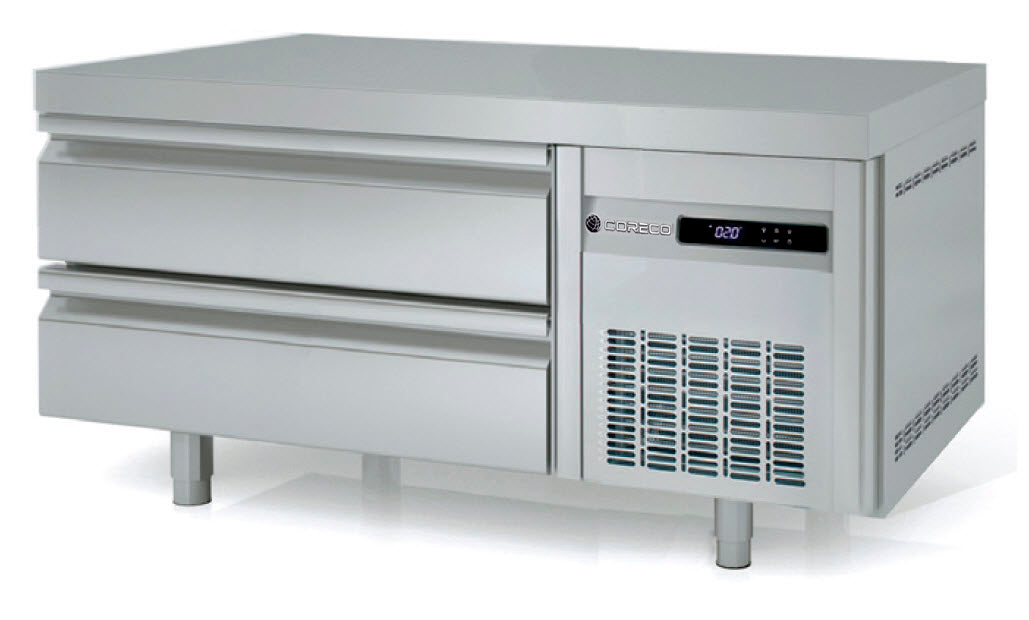 Soubassement positif GN2/1 - KBR-47 - profondeur 700 hauteur 600 - 1210x700x600 mm - 169 L