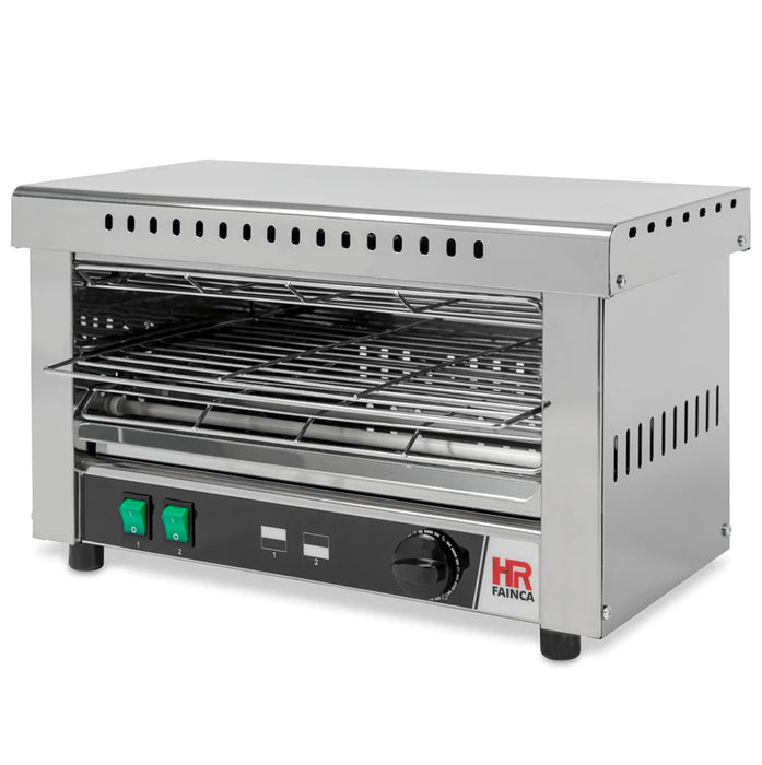 Toaster à tubes quartz infrarouge avec minuterie - T03CON - 2,4 kW
