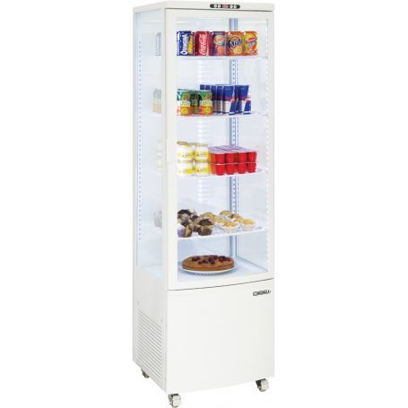Vitrine réfrigérée positive blanche - 235L