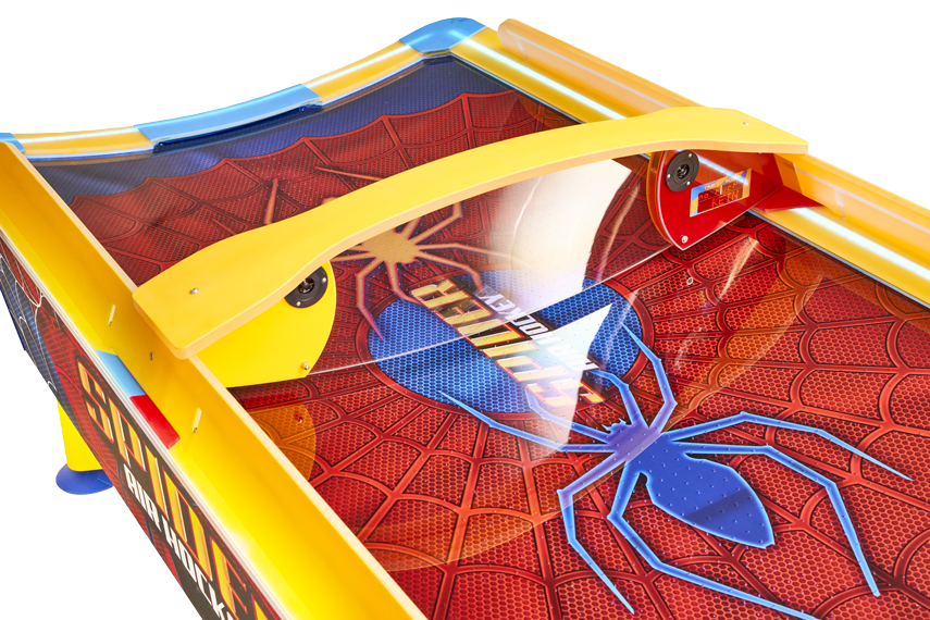 Vue 5 du jeu d'arcade Air Hockey Spider de la marque Kalkomat. 