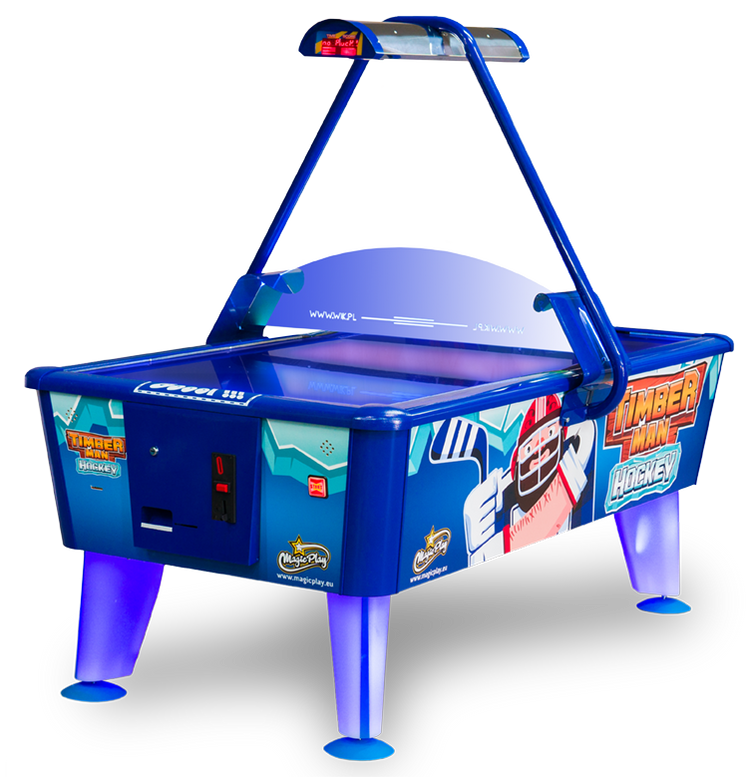 Air Hockey Hover Puck – Jeu De Table Portable, Lévitation, 2 Poussoirs Rouges – Fêtes, Anniversaires, Famille