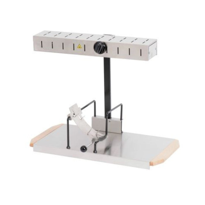 Appareil à raclette ALPAGE® Bron Coucke RACL01NX - finition Inox avec poignées bois