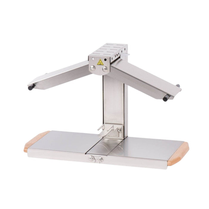 Appareil à raclette BRÉZIÈRE® Bron Coucke BREZ01NX - finition Inox avec poignées bois