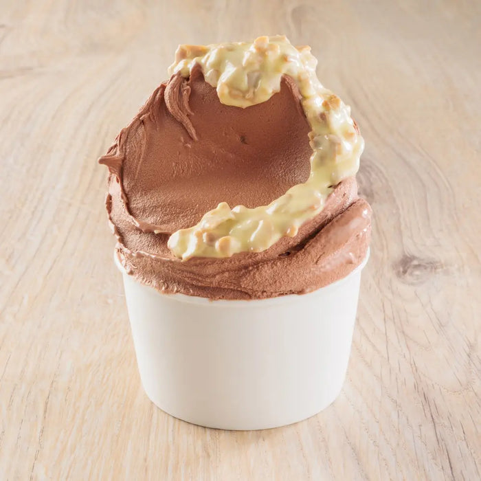 Arabeschi Flakes Choco White (Chocolat blanc et éclats) - PREGEL