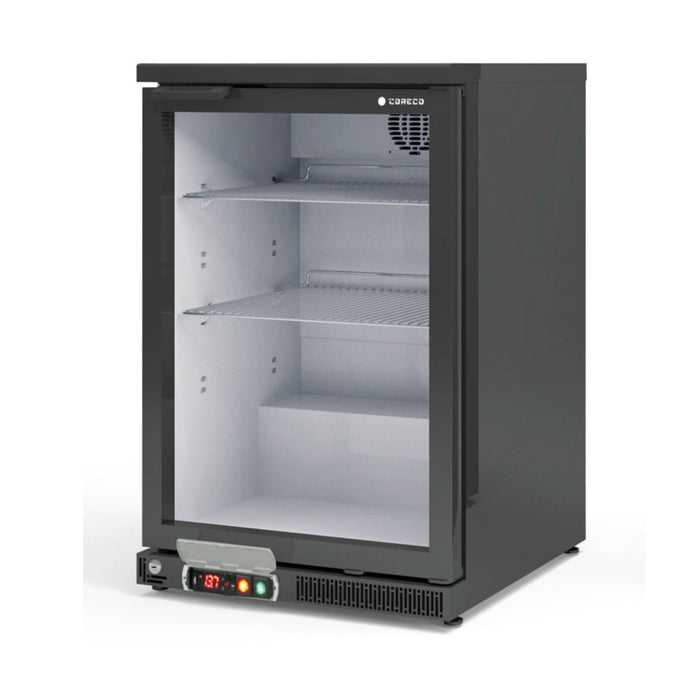 Arrière-bar vitré CORECO ERH-150 – finition noire