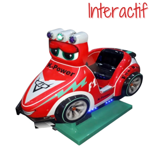 Auto F1 TV Kupper Automaty – kiddie ride voiture F1 version TV interactive