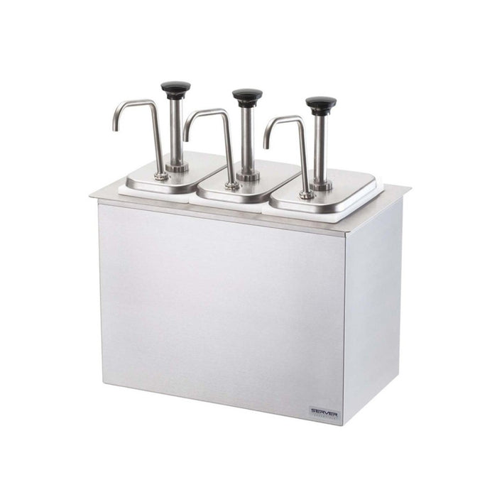Bar à Pompes Isotherme de Comptoir Encastrable Server - 3 Sauces