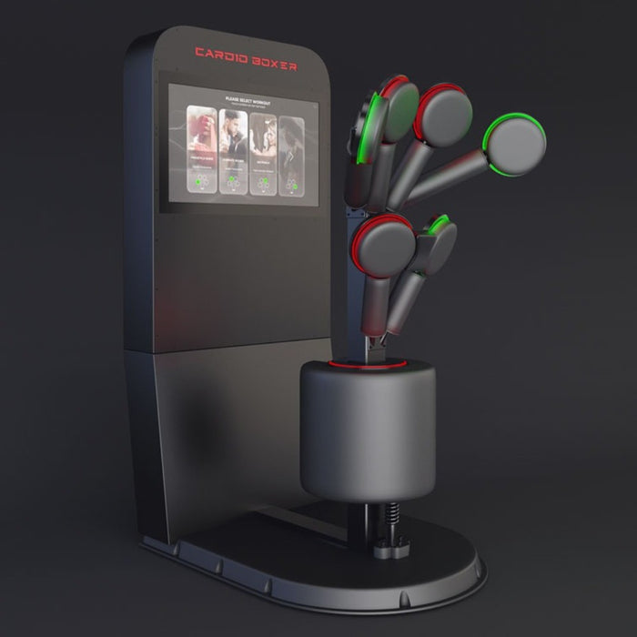 Cardio Boxer – Machine de boxe cardio interactive pour salles de sport et fitness