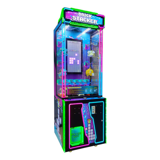 Brick Stacker, jeu d’adresse à lots avec affichage d’empilage lumineux