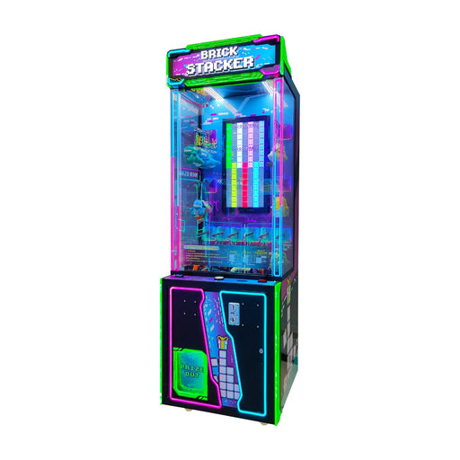Brick Stacker, machine de jeux à blocs lumineux et récompenses