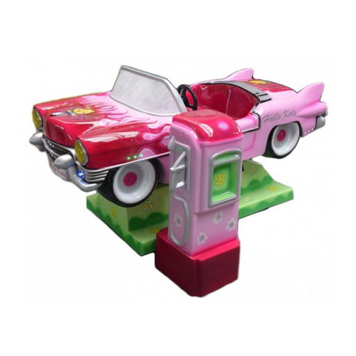 Cadillac Hello Kitty avec station service – manège à pièces Kupper Automaty