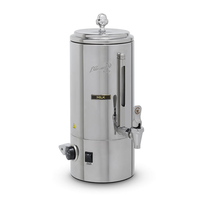 Conteneur bain-marie Camurri BM.5 inox à cuve simple, vue latérale