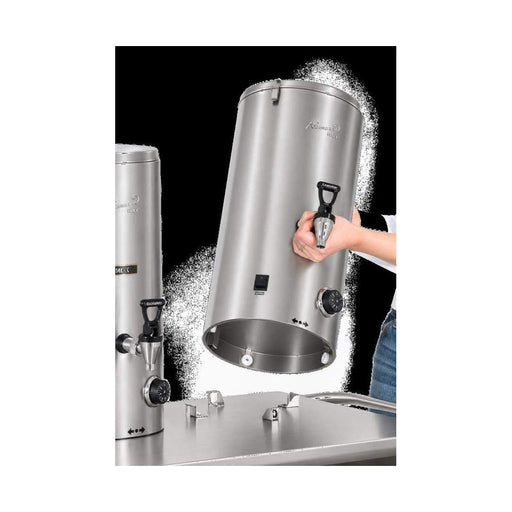 Conteneur chauffant Camurri CTR à résistance, photo de manipulation issue du catalogue fabricant