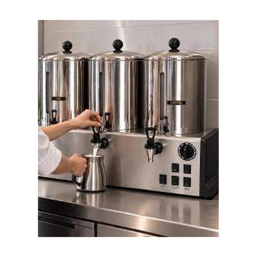 Camurri GC, conteneurs café et lait avec service au robinet sur buffet, photo constructeur