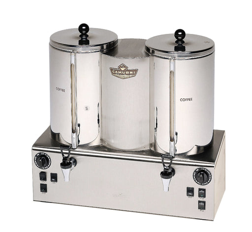 Machine Camurri TERMORAPID TA.9 inox à deux cuves indépendantes, café et thé