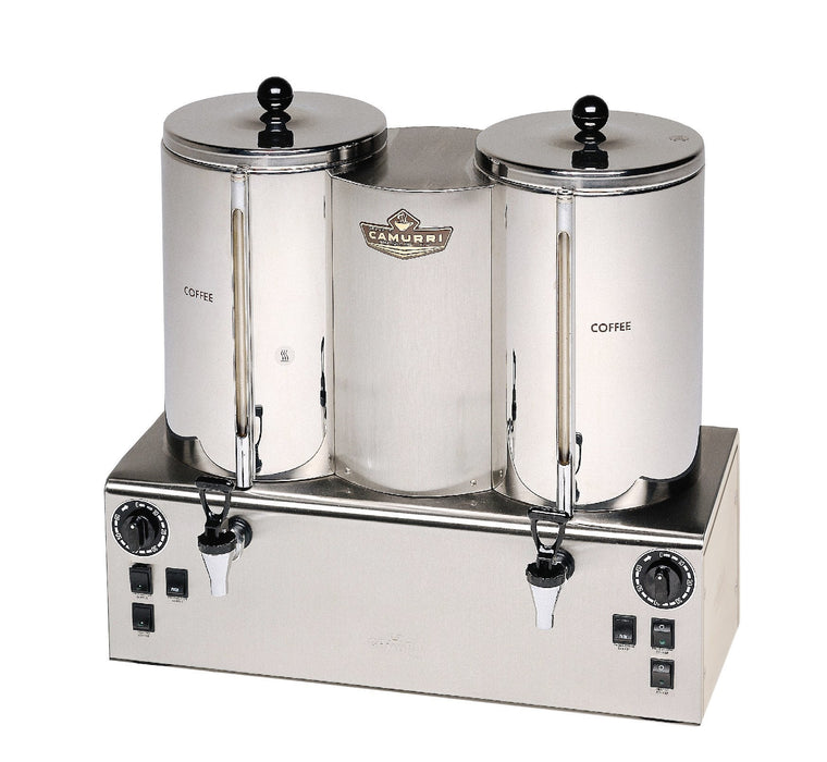 Machine Camurri TERMORAPID TA.9 inox à deux cuves indépendantes, café et thé