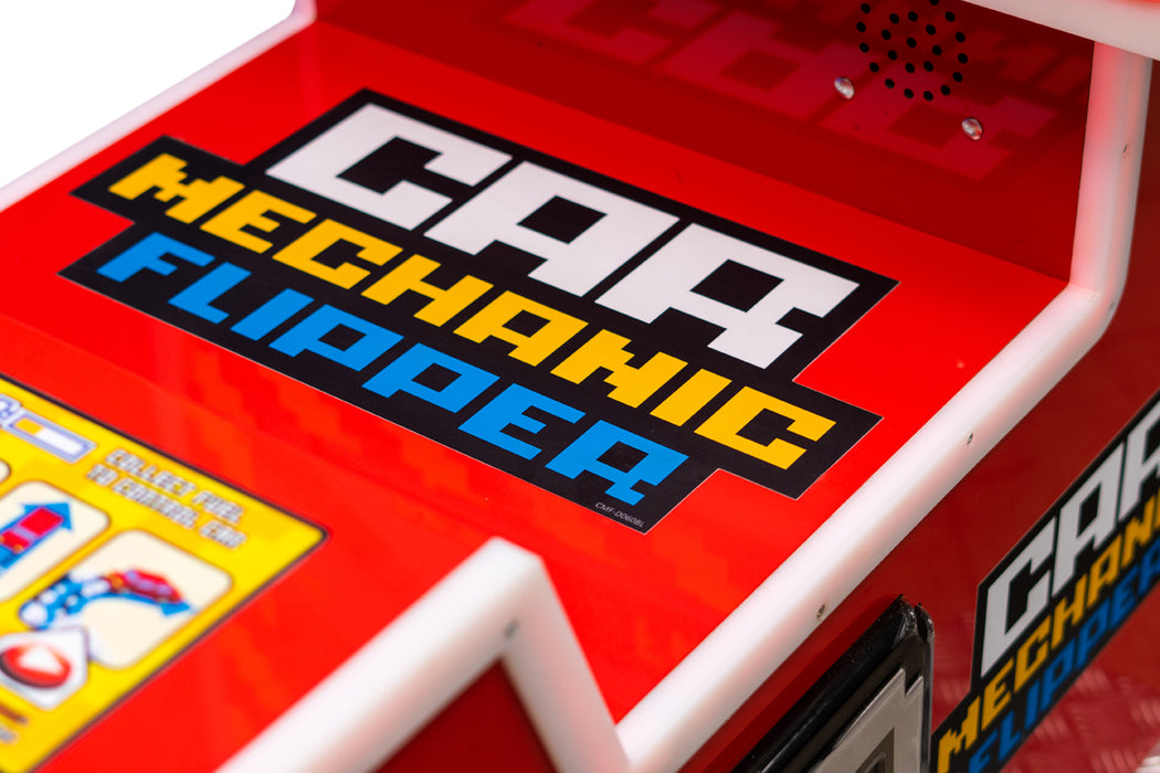 Logo du jeu d'arcade Car Mechanic Flipper de la marque Magic Play.