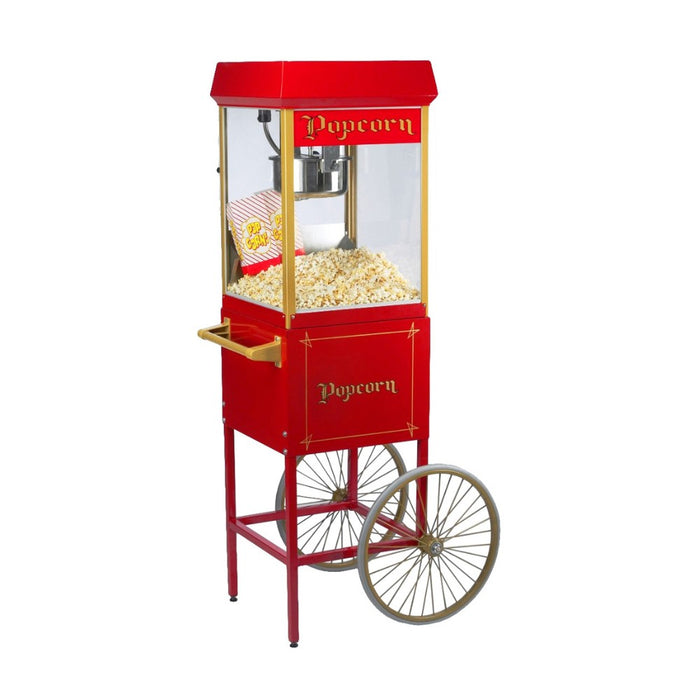 Chariot à 2 Roues pour Machine à Popcorn Euro Pop Gold Medal