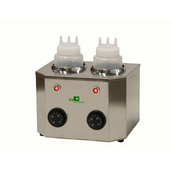 Chauffe-bouteilles double professionnel ICB Tecnologie Warm & Squeeze Two