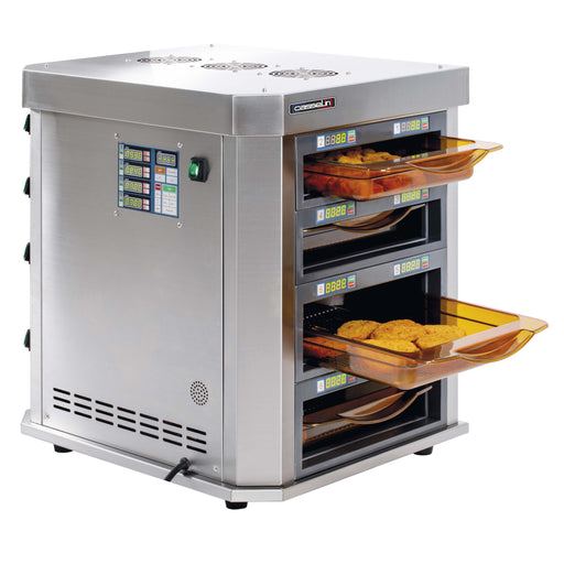 Coffre de maintien en température vertical Casselin CCMTV – 4 bacs GN 1/1