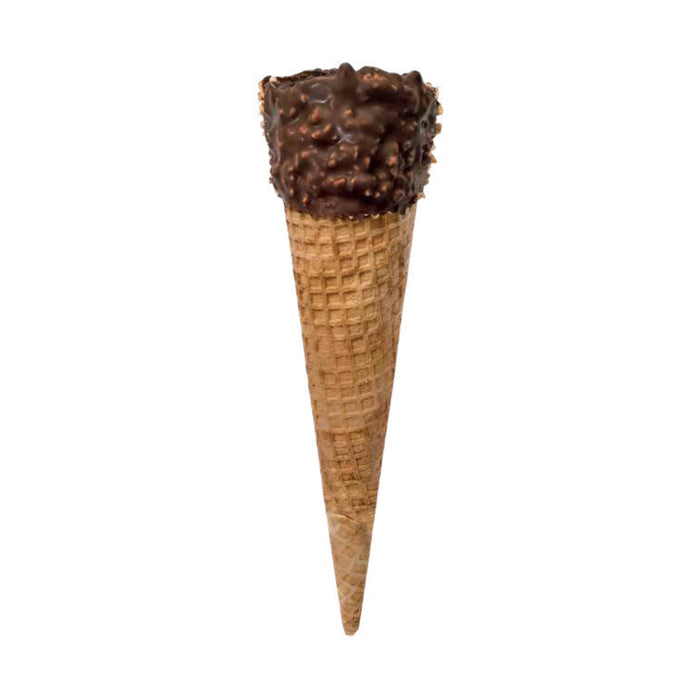 Supercone ROCHÉ - Cornet à glace gaufrette enrobé chocolat et granella croustillante