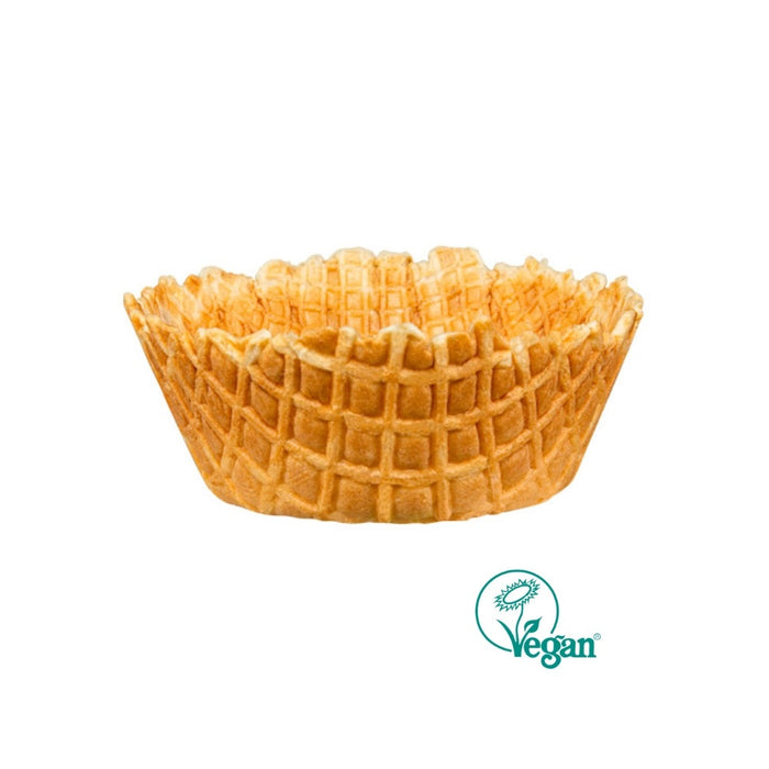 Coupes gaufrette à bord dentelé - Vegan