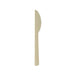 Couteau en bambou de 16 cm, résistant et écologique, idéal pour tous types de plats.