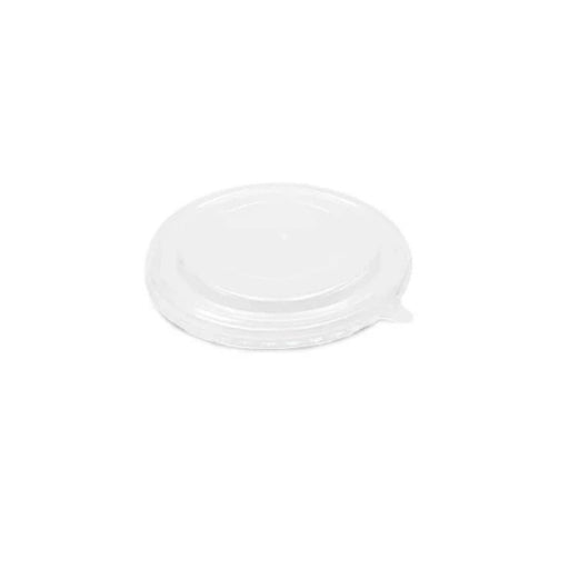 Couvercle en PET d'un diamètre de 18,5 cm.