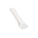 Petite cuillère en papier blanc de 9,4 cm, parfaite pour déguster glaces et desserts.