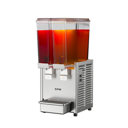Distributeur de boissons froides Classic pro 2x9 litres de la marque italienne SPM.