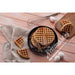 Gaufre américaine servie sucre et cannelle
