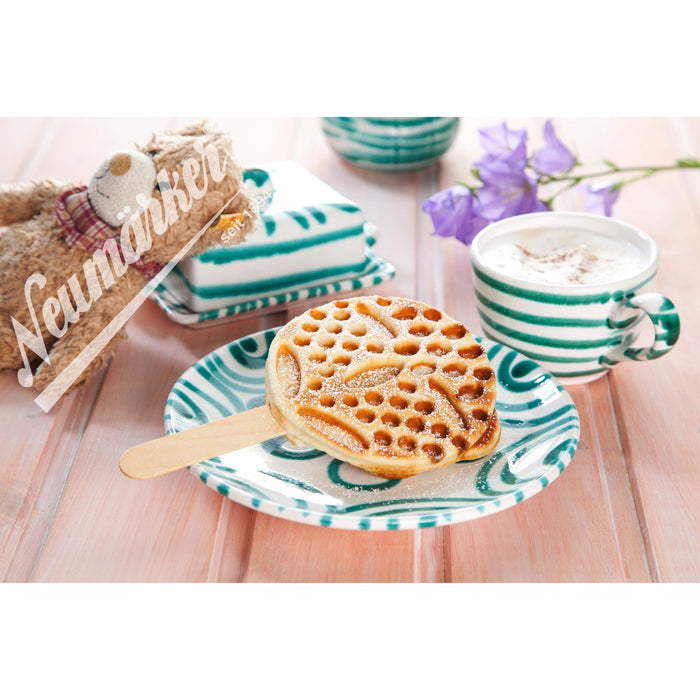 Gaufre Ours décorée avec sucre