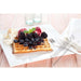 Gaufres Kant garnies de fruits et de glace