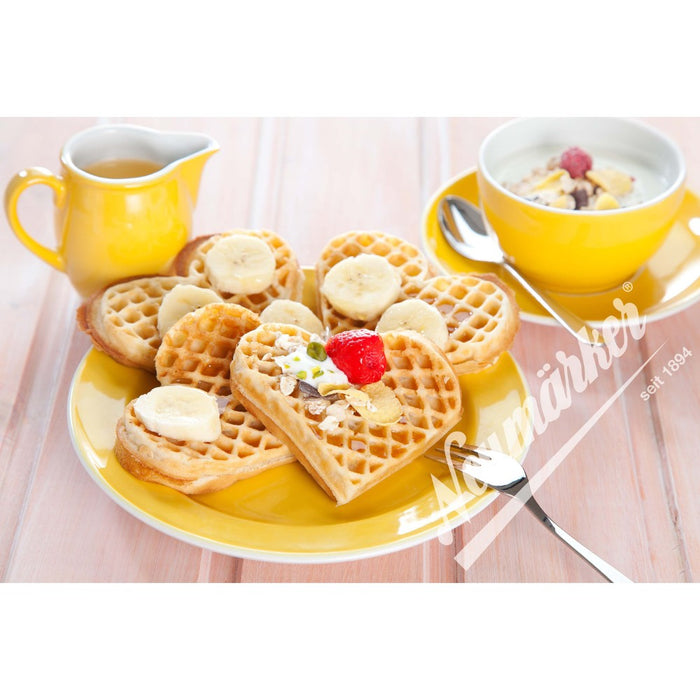 Gaufre Sunny Waffle fourrée avec fruits et topping