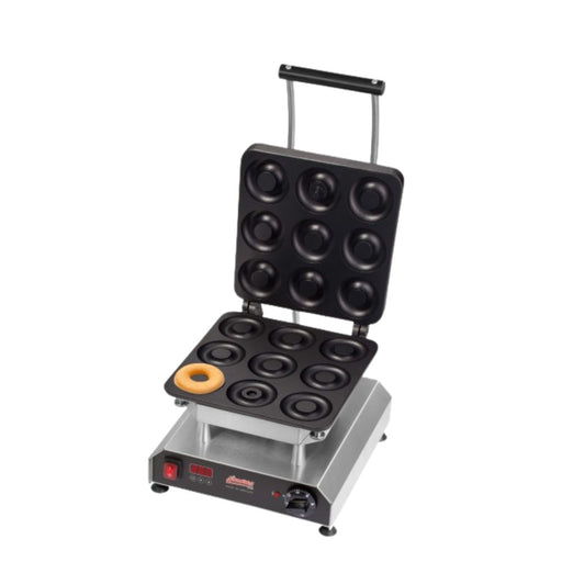 Gaufrier avec donuts cuits – présentation produit