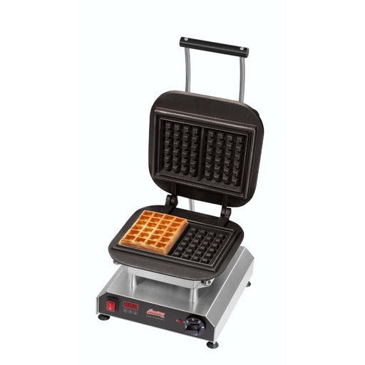 Gaufrier Thermocook® en inox avec plaques Gaufres Lorraine en fonte et présentation du produit
