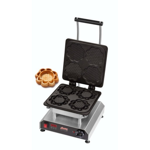 Gaufrier Thermocook® avec une tartelette gaufre à côté