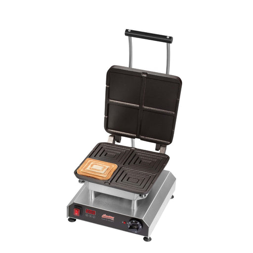 Gaufrier Thermocook® avec sandwichs à côté – présentation produit