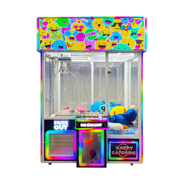 Giant Neo Claw, grue à peluches grand format avec fronton lumineux