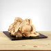Glace saveur banoffee posée, texture crémeuse avec visuel gourmand.